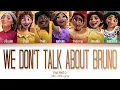 "WE DON'T TALK ABOUT BRUNO" from:ENCANTO Color Coded Lyrics