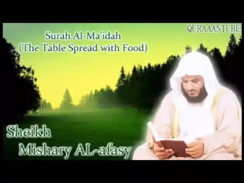 Download MP3 Mishary al afasy Surah Al Maidah  full  with audio english translation
