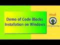 HINDI Demo Code Blocks Installation