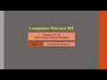 2nd year Computer Science Lecture Control structures Chapter Decision structures