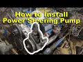 How to Install a Power Steering Pump on a Small Block Chevy