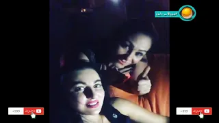 شاهد قبل الحذف صافيناز تبوس صديقتها من بوقها ساخن جدا 