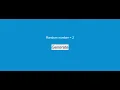 Generate random number in unity step by step tutorial