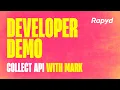 Rapyd Developer Demo Collect API with Mark