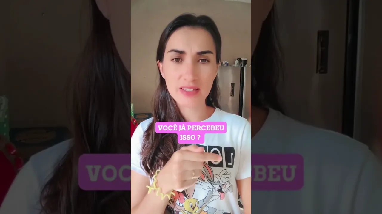 Você já percebeu isso ?