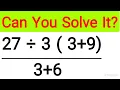 99 People Get This Simple Math Problem Wrong Can you solve mathsjoys