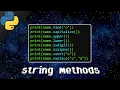Python string methods