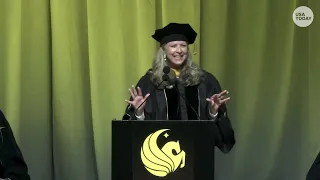 Commencement speech gets boos after mention of AI at UCF graduation
