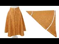 Download Lagu NO ZIPPER, NO ELASTIC! It is very easy to sew this circle skirt