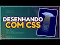 Disco Voador animado com CSS puro e HTML Speedcode Timelapse