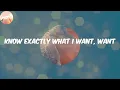 What I Want (Lyrics) - Enchanting