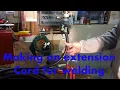 Making a 6 gauge extension cord for welder