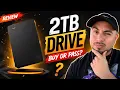 2TB Portable External Hard Drive Review Plug Play USB Storage