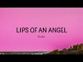 Hinder - Lips of an Angel