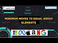 Minimum Moves to Equal Array Elements LintCode 1231 Leetcode 453