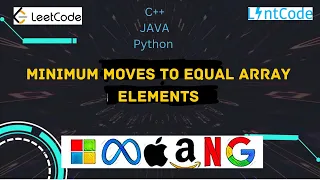 Minimum Moves to Equal Array Elements LintCode 1231 Leetcode 453