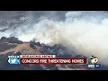 Concord fire threatening homes