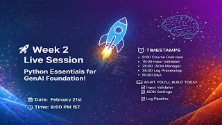 Python to Generative AI Week 2 Summary