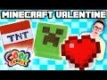 Minecraft Valentine s Day DIY Gifts for Candy Arts and Crafts with Crafty Carol