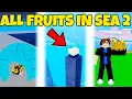 All Fruit Spawn Locations Blox Fruits SEA 2