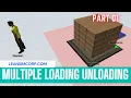 Task Executer Multiple Parts Loading Using Process Flow FlexSim Operator Logic Tutorial