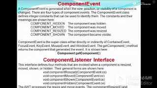 3 7 TextEvent and WindowEvent CLass