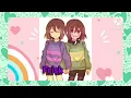 Chara x Frisk [Charisk] Mint Candy ❤️ Citrus Drop (OFFICIAL) VEVO Undertale MVs piano version 🎹 
