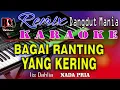 Download Lagu Dj Mix Dut Orgen Tunggal || Bagai Ranting Yang Kering - Karaoke (Nada Pria) Iis Dahlia