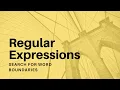 Regular Expressions - 09