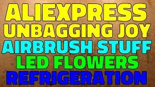 AliExpress unbagging joy - Airbrush, LED flowers, refrigeration and more