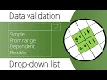 GRIT CELL Data Validation Drop-down list