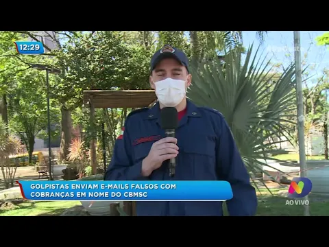 Golpistas enviam e-mails falsos com cobranças em nome do Corpo de Bombeiros