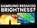 Samsung S95B 1304 Firmware Update Settings Was Brightness Really Changed