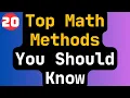 20 - Master Java Math Class