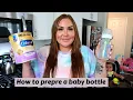 How to Prepare a Baby Bottle Enfamil Infant Formula