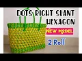 Lagu Wire Koodai - Full Tutorial - 2 Roll - Dots Right Slant Hexagon/Arungona Wire Koodai (NEW MODEL)