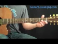 She Talks To Angels Guitar Lesson - The Black Crowes - Complete Acoustic Song