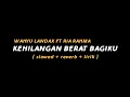 Kehilangan Berat Bagiku cover Wahyu Landax Ft. Ria Rahma (slowed+reverb+lirik)