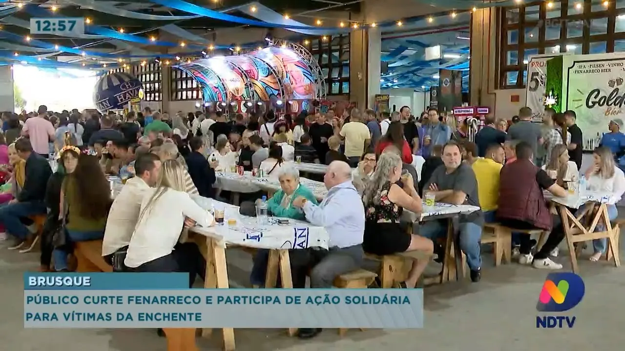 Público curte Fenarreco e participa de ação solidária para ajudar afetados pelos alagamentos