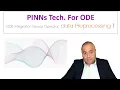 Lec 19 ODE Integration Data Preprocessing - Part 1 Physics Informed Machine Learning