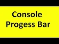 Console Progress bar with Java Java tutorials by Tecq Mate