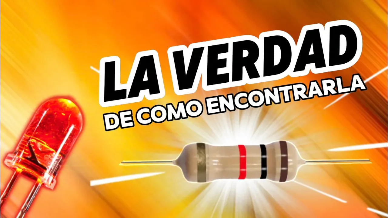 ¿ Que RESISTENCIA Usar en un LED ? Explicado Paso a Paso