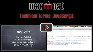 Technical Terms JavaScript