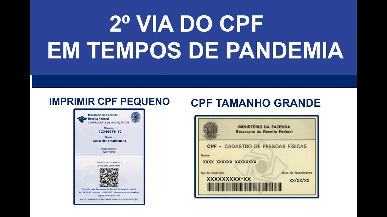 ... site da receita federal que permite que tenha cpf segunda via. Então, se você está pesquisando p. 