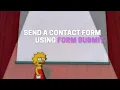 send a contact form without PHP using FORM SUBMIT