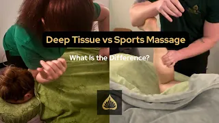 Deep Tissue vs Sports Massage - What Is the Difference