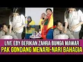 Lagu Live Eby Berikan Zahra Bunga Mawar, Pak Gondang Menari-nari Bahagia!
