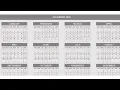 Design Beautiful Calendar Project HTML 2022 Using HTML and CSS