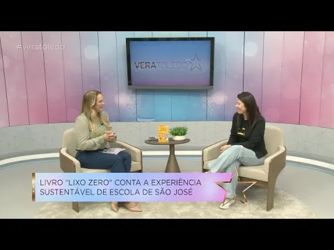 Programa Vera Toledo: Projeto em escola de São José voltado à educação ambiental vira livro