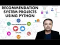 Recommendation System Project Explained Python Machine Learning Tutorial Data Science